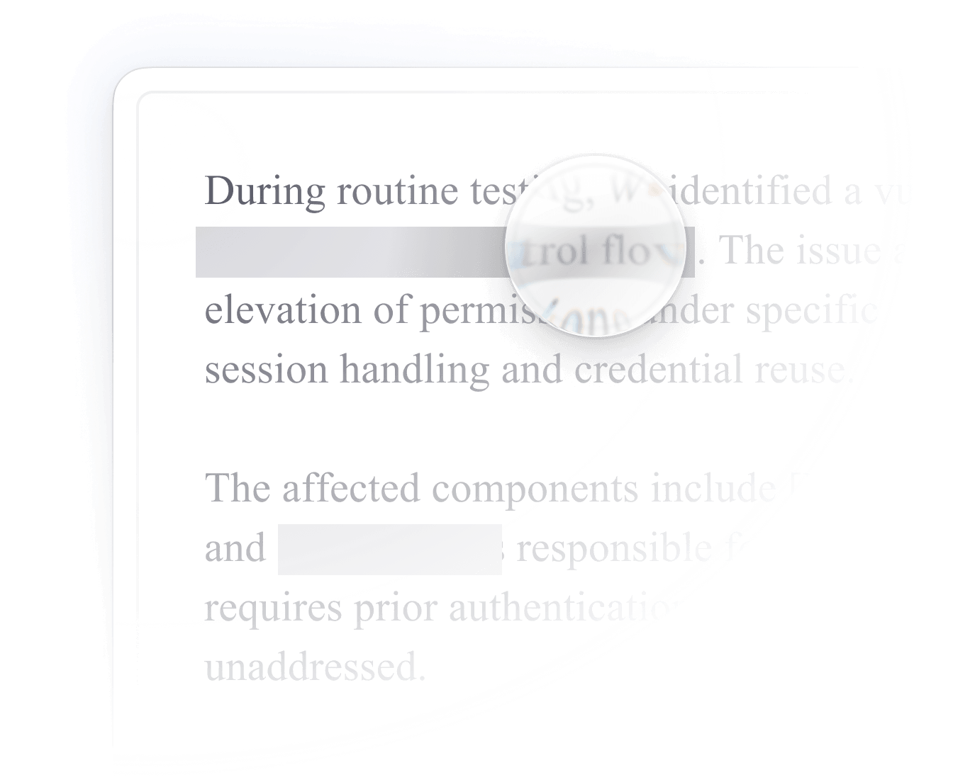 Disclosure expectations illustration
